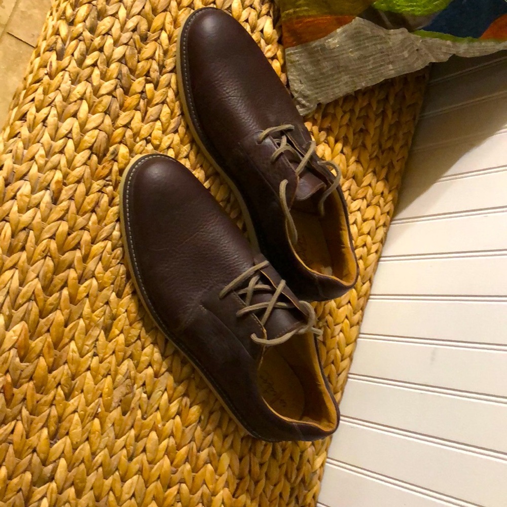 Clarks brown shoes for men new